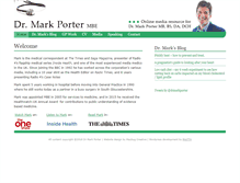 Tablet Screenshot of drmarkporter.co.uk